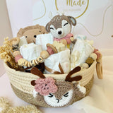 Mini Windeltorte Baby Geschenk Mädchen