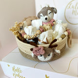 Mini Windeltorte Baby Geschenk Mädchen