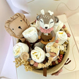 Mini Windeltorte Baby Geschenk Mädchen