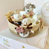 Mini Windeltorte Baby Geschenk Mädchen
