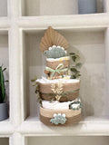 Windeltorte Dino, Windeltorte, Geburt Geschenk , Baby Geschenk, Windeltorte