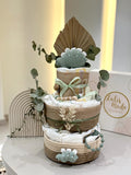 Windeltorte Dino, Windeltorte, Geburt Geschenk , Baby Geschenk, Windeltorte