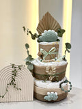 Windeltorte Dino, Windeltorte, Geburt Geschenk , Baby Geschenk, Windeltorte