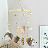 Baby Mobile Girl, Deer, Nursery Decoration, Baby Gift, Baby Changing Table, Baby Bed Mobile