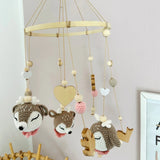 Baby Mobile Girl, Deer, Nursery Decoration, Baby Gift, Baby Changing Table, Baby Bed Mobile