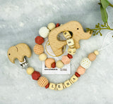Pacifier chain and teether set