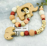 Pacifier chain and teether set