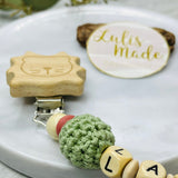 Pacifier chain and teether set