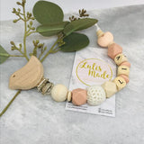 Pacifier chain and teether set