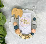 Pacifier chain and teether set