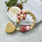Pacifier chain and teether set