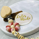 Pacifier chain and teether set