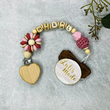 Pacifier chain and teether set