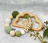 Pacifier chain and teether set