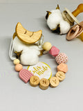 Pacifier chain and teether set