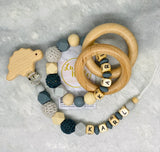 Beißring + Schnullerkette
