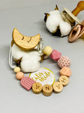 Pacifier chain and teether set