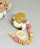 Pacifier chain and teether set