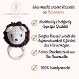 Grasping toy, baby rattle, elephant grasping toy, lion grasping toy, personalized grasping toy