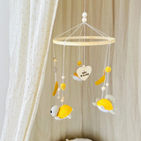 Baby Mobile personalisiert, Mobile Baby, Mobile Schildkröte, Mobile mit Namen,  Mobile Baby Junge, Mobile Baby Mädchen, Mobile Wickeltisch