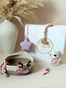 Willkommen Baby Geschenkset, Geburt Geschenk, Baby, Baby Geschenk Set