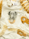 Grasping toy, baby rattle, elephant grasping toy, lion grasping toy, personalized grasping toy
