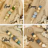 Keychain, personalized keychain, backpack pendant, gift mom