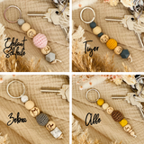 Keychain, personalized keychain, backpack pendant, gift mom