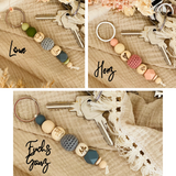 Keychain, personalized keychain, backpack pendant, gift mom