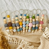 Keychain, personalized keychain, backpack pendant, gift mom