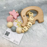 Pacifier chain and teether set