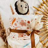 Windeltorte Baby, Geschenk zur Geburt, Windeltorte Waldtiere, Geschenk Baby
