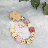 Pacifier chain and teether set