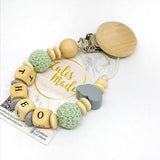 Pacifier chain and teether set