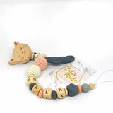 Pacifier chain and teether set