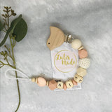 Schnullerkette Baby Geschenk - taufe - Geschenk zur Geburt