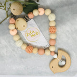 Kinderwagenkette Holz “Vogel”