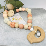 Kinderwagenkette Holz “Vogel”