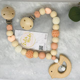 Kinderwagenkette Holz “Vogel”