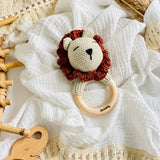 Fuchs Rassel mit Namen, Babygeschenk, Geburt, Geschenk zur Geburt, Rassel Baby, Neugeborenen Geschenk, Rassel personalisiert, Greifling personalisiert, Baby