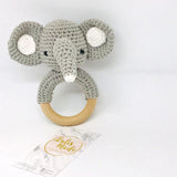 Rassel Elefant Gehäkelt