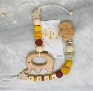 Maxi Cosi pendant and pacifier chain