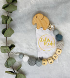Pacifier chain with name