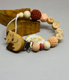 Pacifier chain and teether set