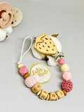 Pacifier chain and teether set