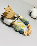 Pacifier chain and teether set