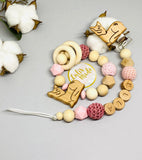 Pacifier chain and teether set