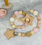 Pacifier chain and teether set