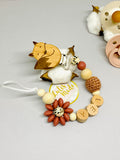 Schnullerkette mit Namen, Fuchs