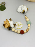 Pacifier chain and teether set